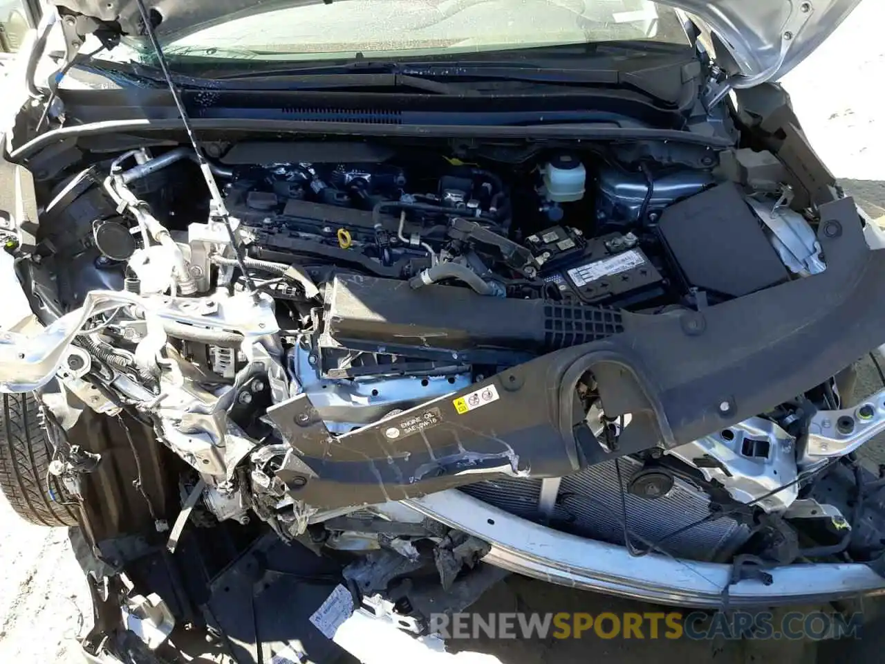 7 Photograph of a damaged car JTDS4RCEXLJ017542 TOYOTA COROLLA 2020