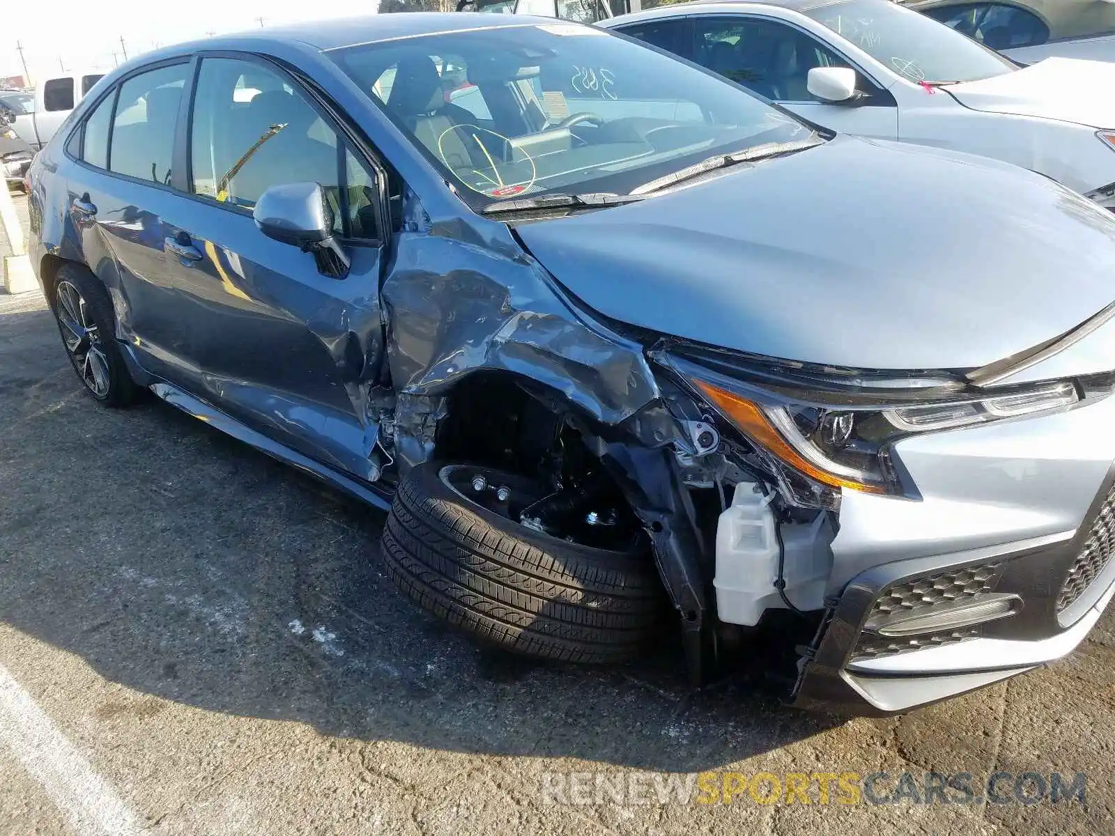 9 Photograph of a damaged car JTDS4RCEXLJ017699 TOYOTA COROLLA 2020