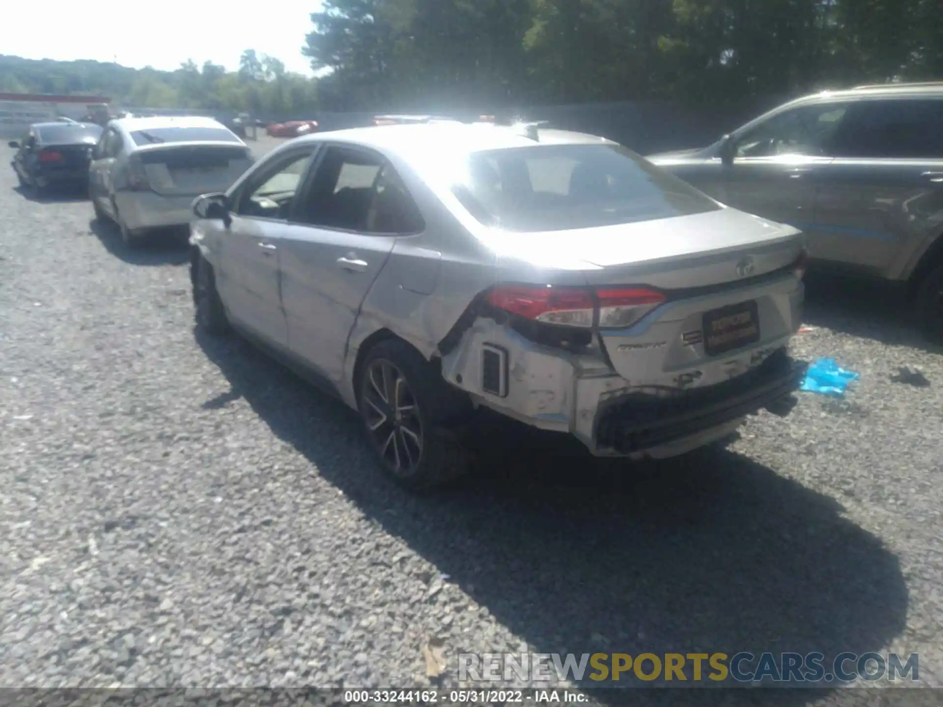 3 Photograph of a damaged car JTDS4RCEXLJ017749 TOYOTA COROLLA 2020