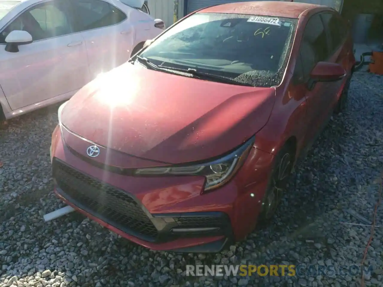 2 Photograph of a damaged car JTDS4RCEXLJ017962 TOYOTA COROLLA 2020