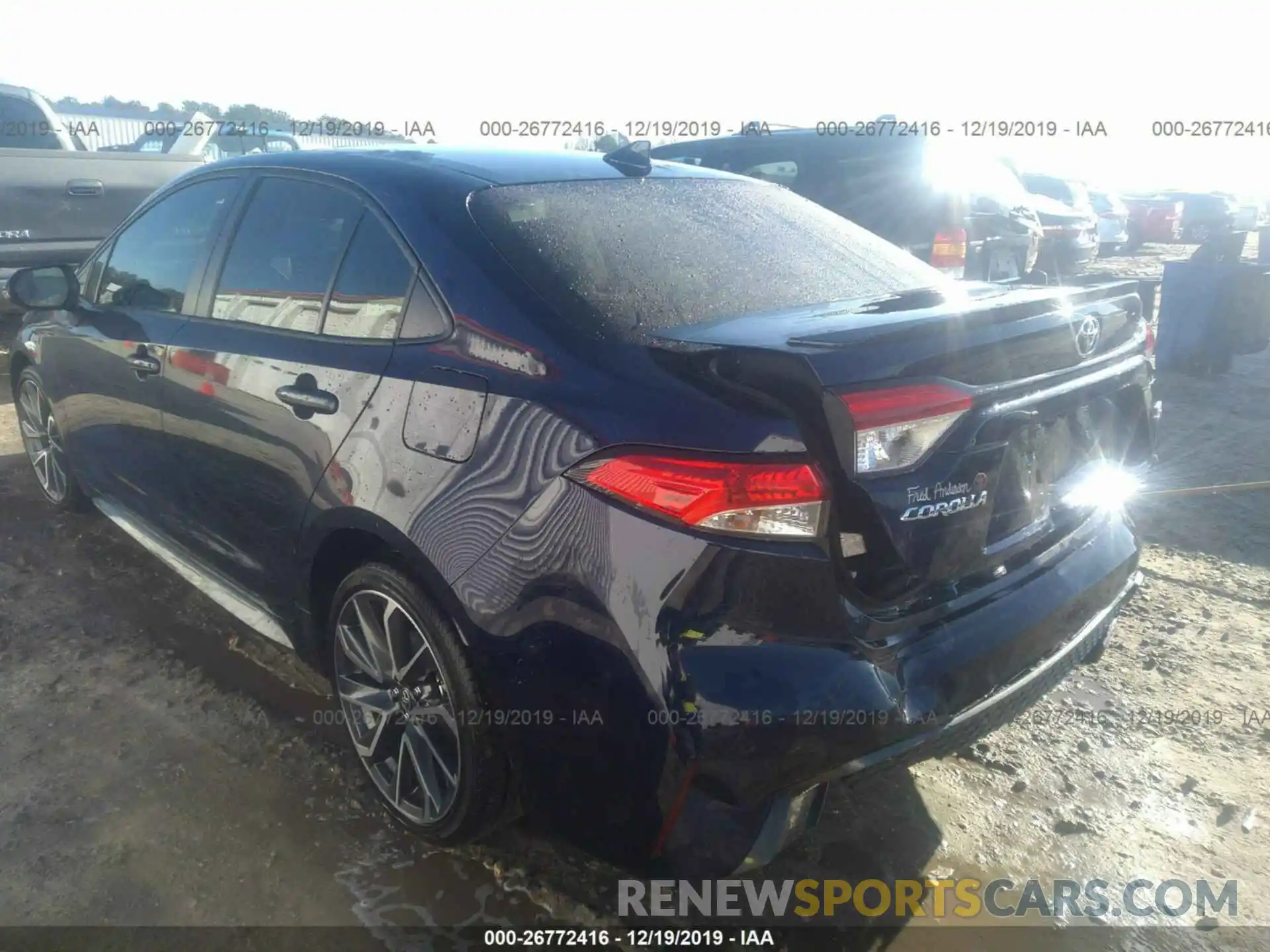 3 Photograph of a damaged car JTDS4RCEXLJ018688 TOYOTA COROLLA 2020