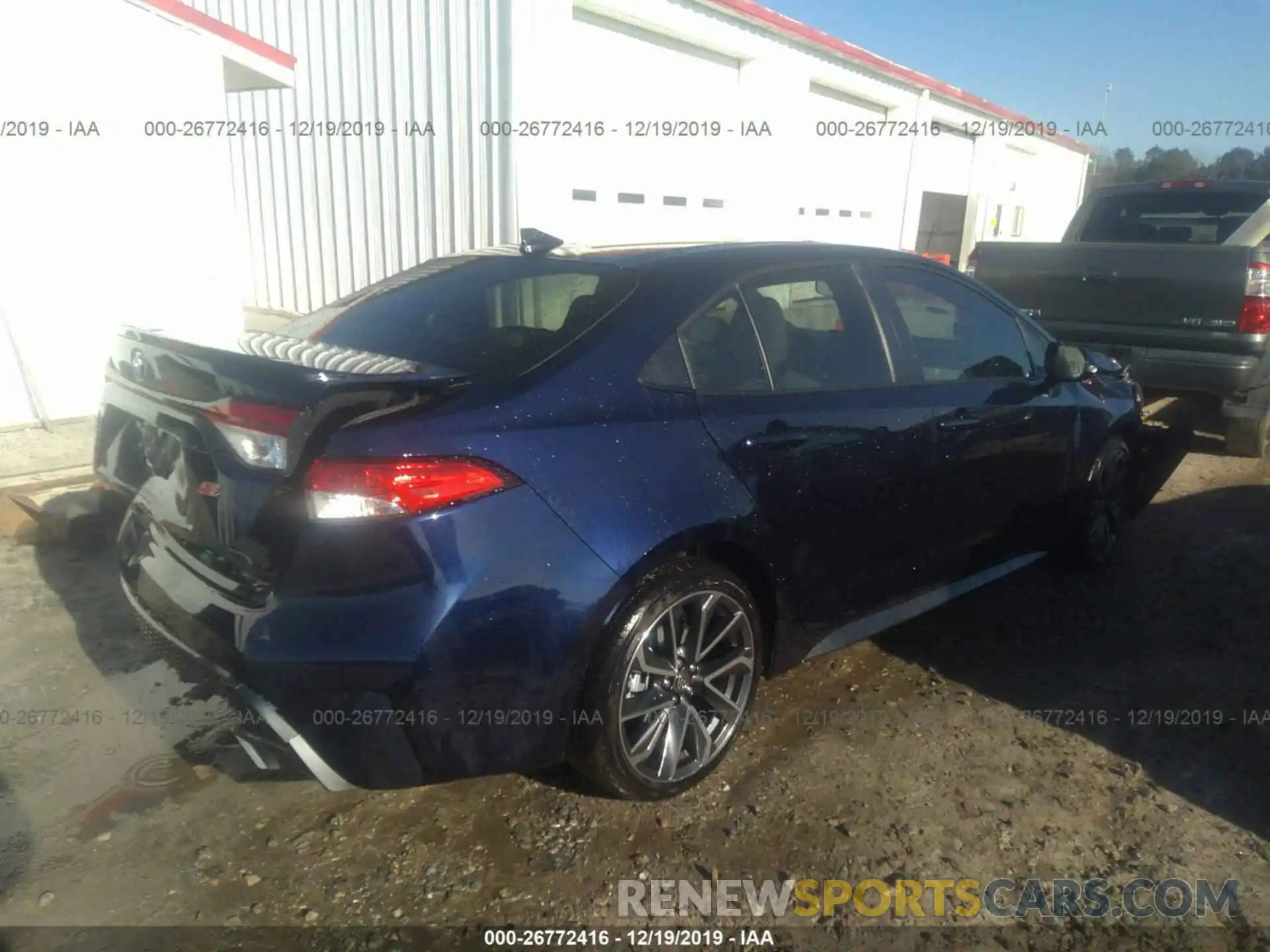 4 Photograph of a damaged car JTDS4RCEXLJ018688 TOYOTA COROLLA 2020