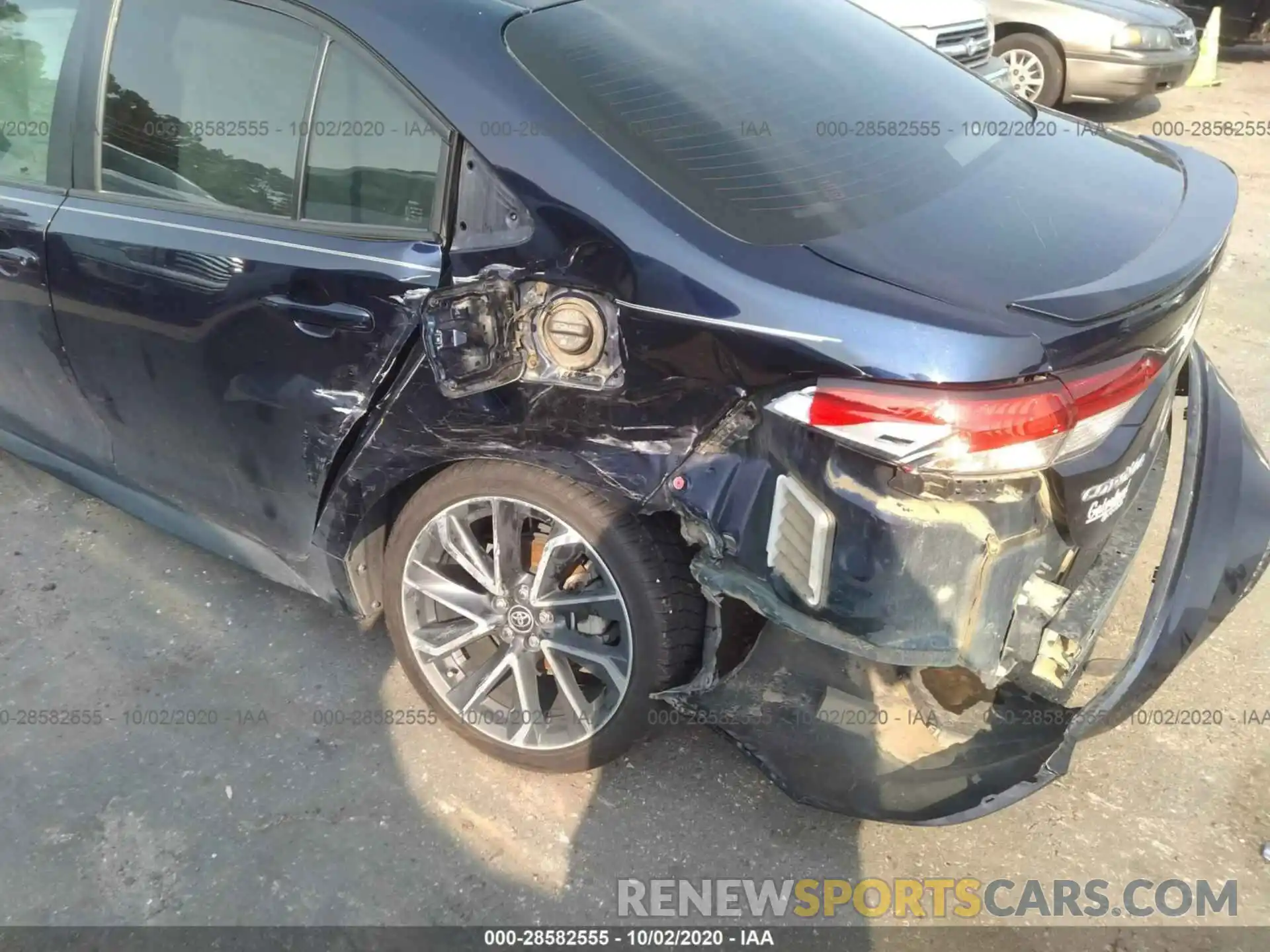 6 Photograph of a damaged car JTDS4RCEXLJ021350 TOYOTA COROLLA 2020