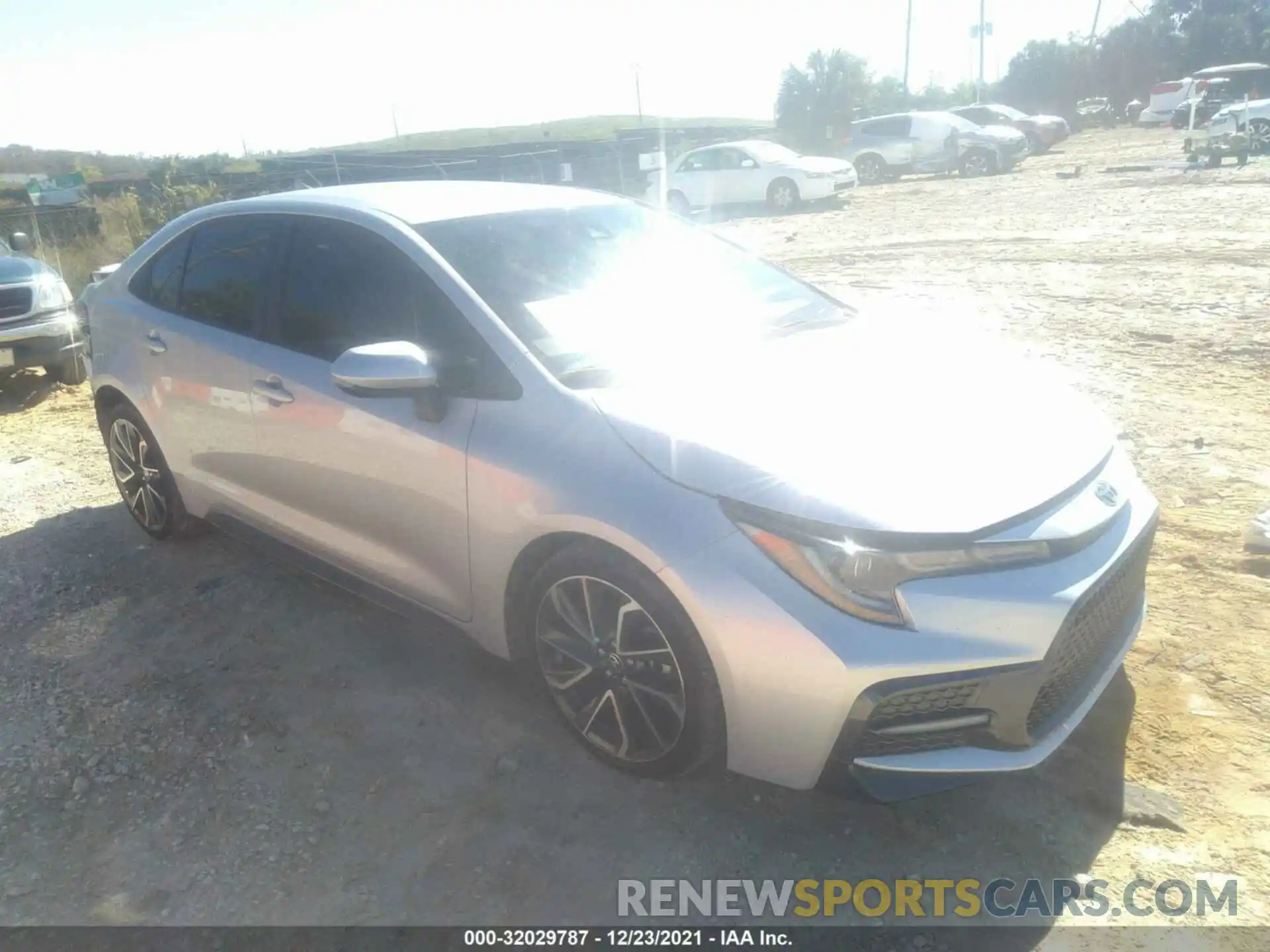 1 Photograph of a damaged car JTDS4RCEXLJ022112 TOYOTA COROLLA 2020