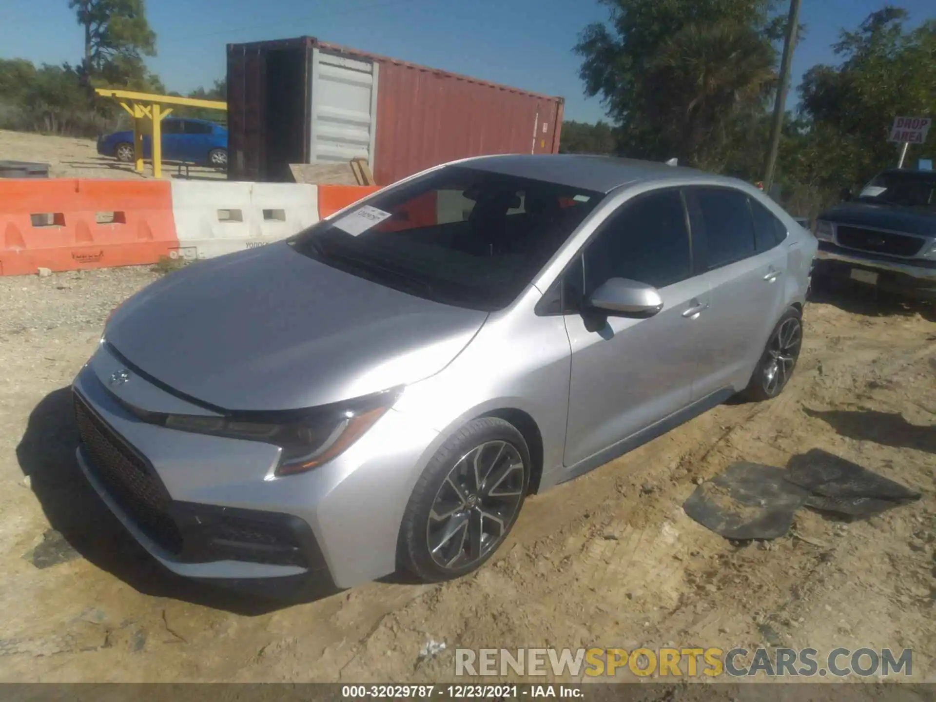 2 Photograph of a damaged car JTDS4RCEXLJ022112 TOYOTA COROLLA 2020