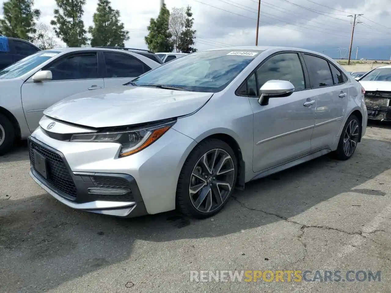 1 Photograph of a damaged car JTDS4RCEXLJ022126 TOYOTA COROLLA 2020