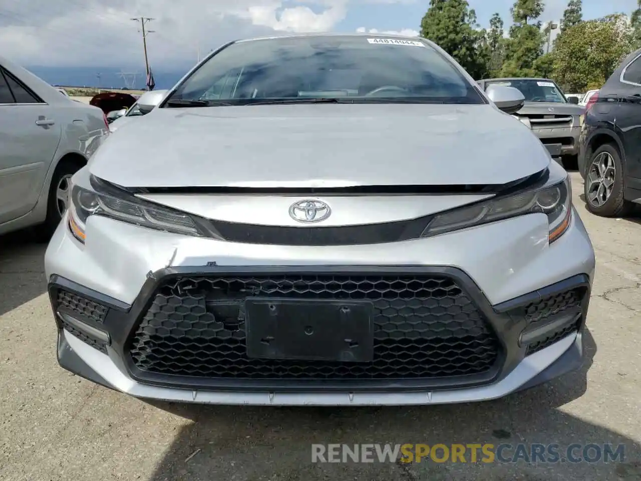 5 Photograph of a damaged car JTDS4RCEXLJ022126 TOYOTA COROLLA 2020