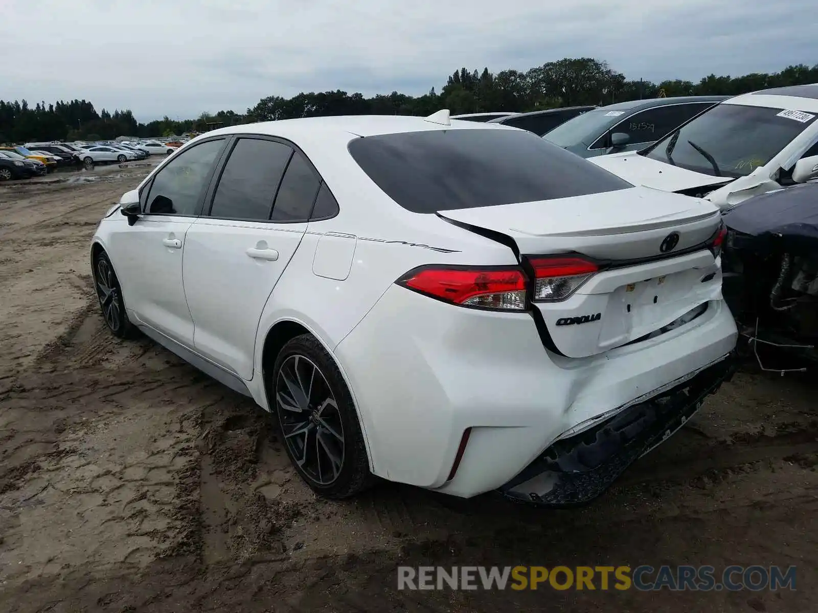 3 Photograph of a damaged car JTDS4RCEXLJ022367 TOYOTA COROLLA 2020