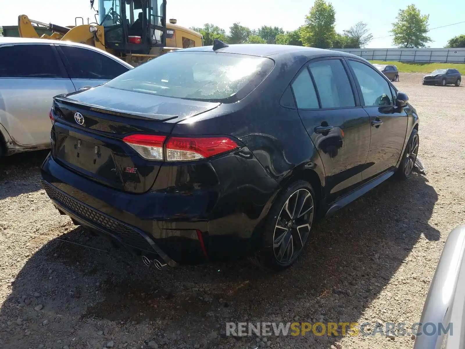 4 Photograph of a damaged car JTDS4RCEXLJ022773 TOYOTA COROLLA 2020