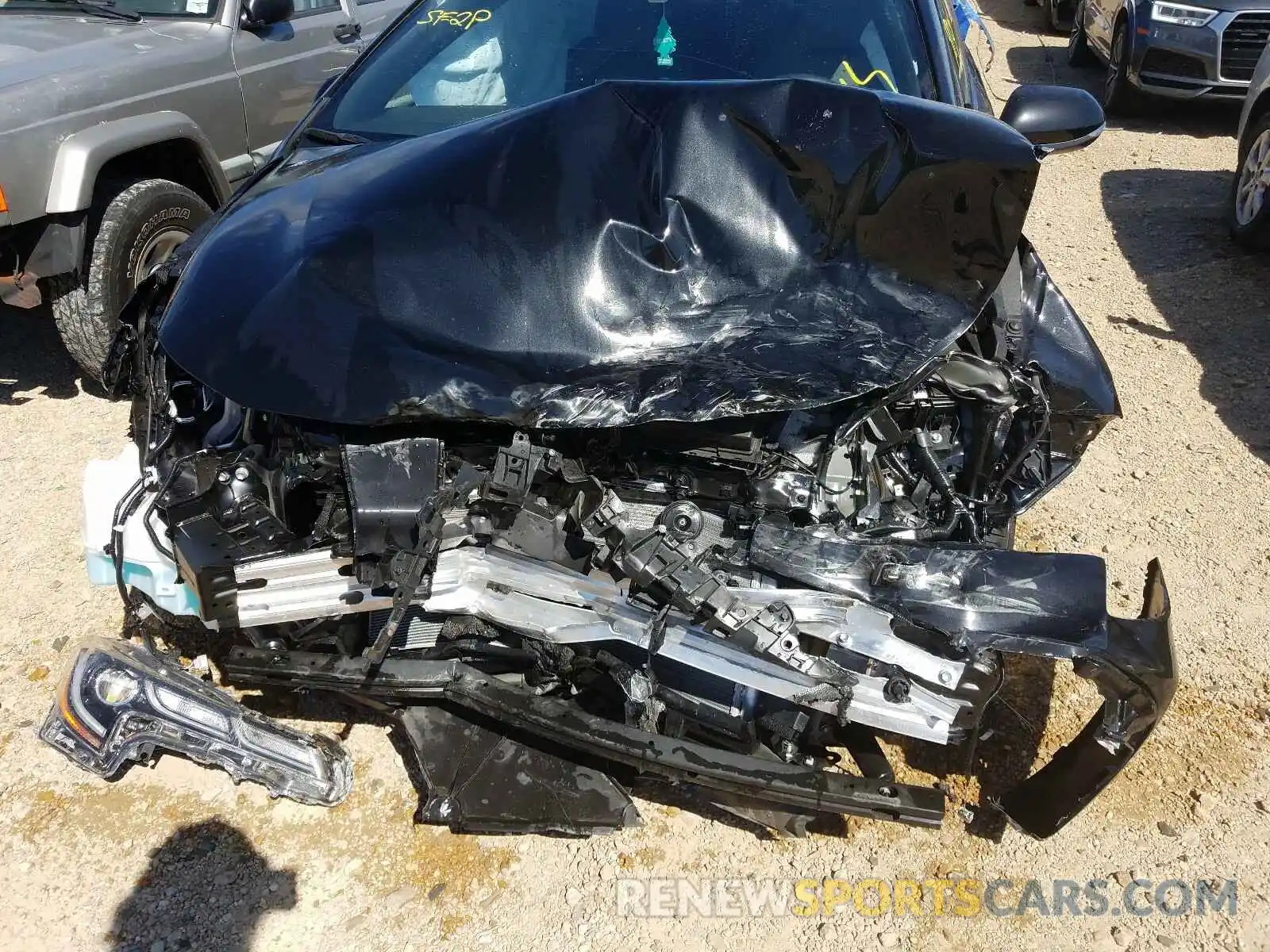 9 Photograph of a damaged car JTDS4RCEXLJ022773 TOYOTA COROLLA 2020