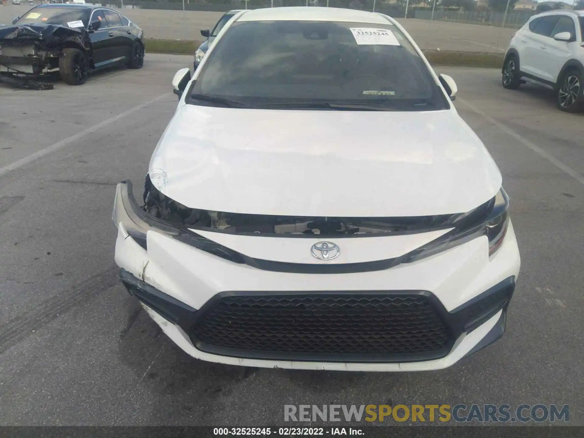 6 Photograph of a damaged car JTDS4RCEXLJ023602 TOYOTA COROLLA 2020