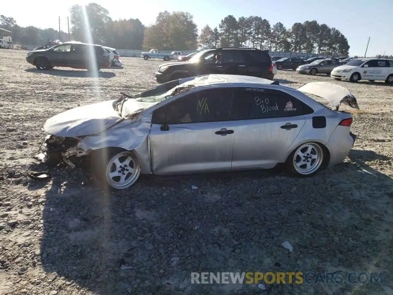 9 Photograph of a damaged car JTDS4RCEXLJ024197 TOYOTA COROLLA 2020