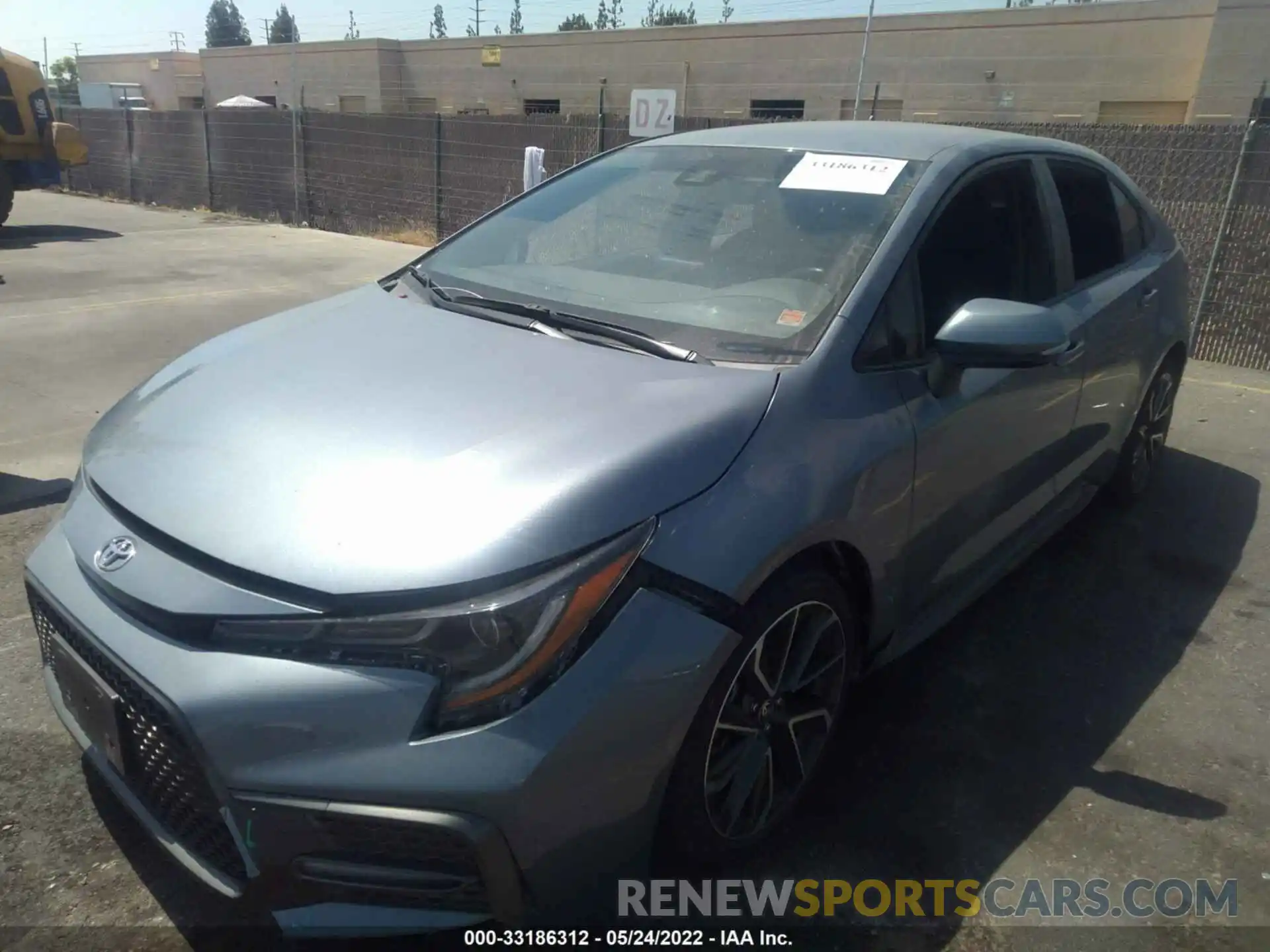 2 Photograph of a damaged car JTDS4RCEXLJ024328 TOYOTA COROLLA 2020