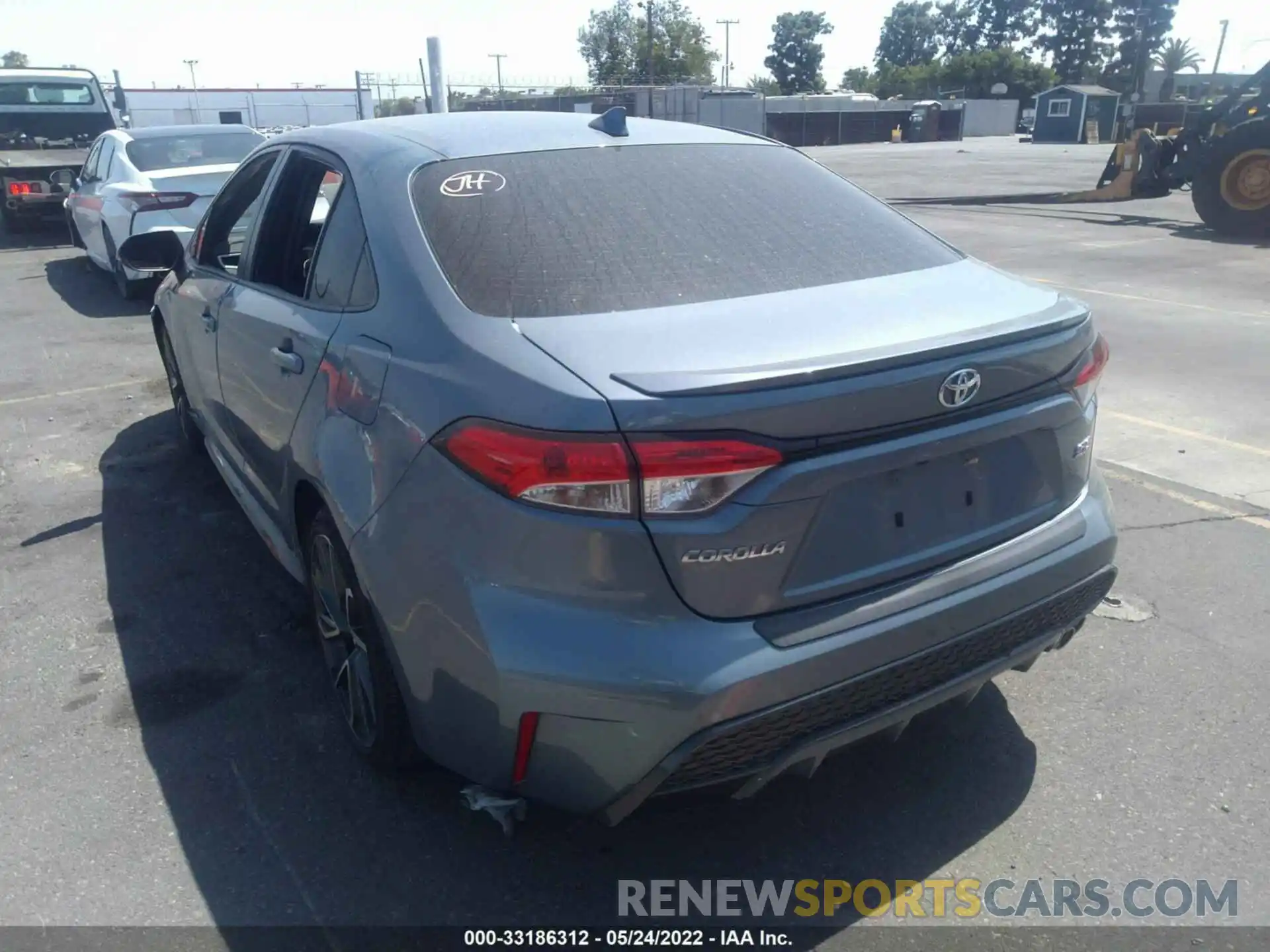 3 Photograph of a damaged car JTDS4RCEXLJ024328 TOYOTA COROLLA 2020