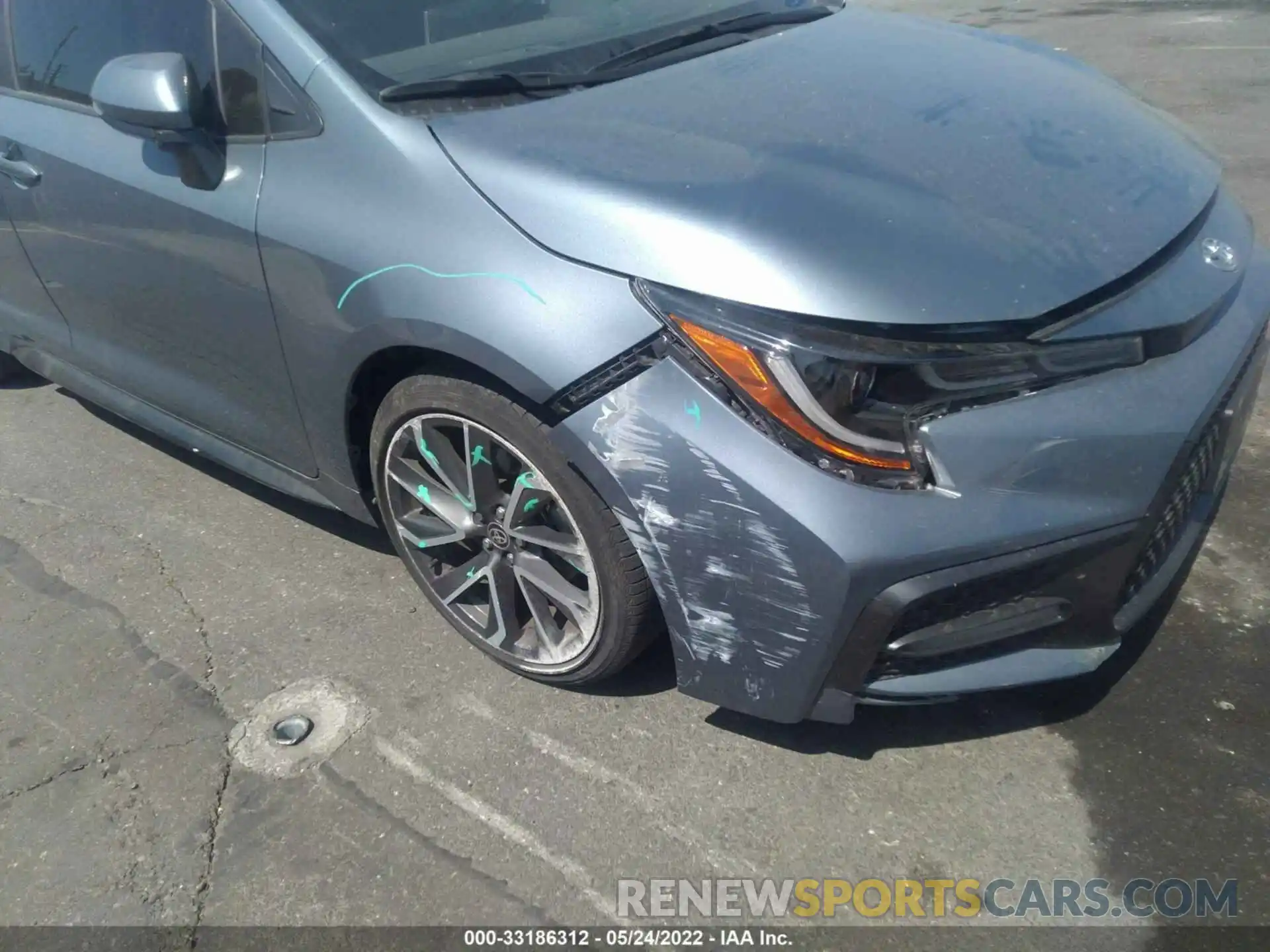 6 Photograph of a damaged car JTDS4RCEXLJ024328 TOYOTA COROLLA 2020