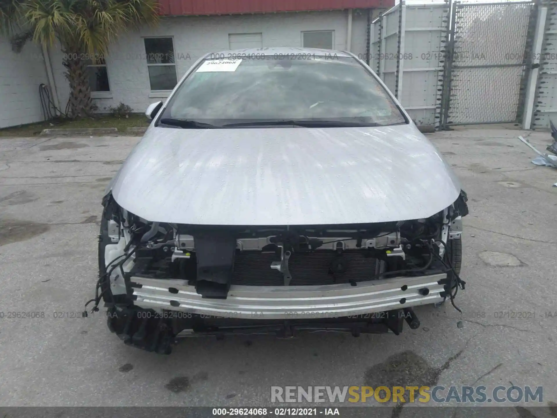 6 Photograph of a damaged car JTDS4RCEXLJ025026 TOYOTA COROLLA 2020