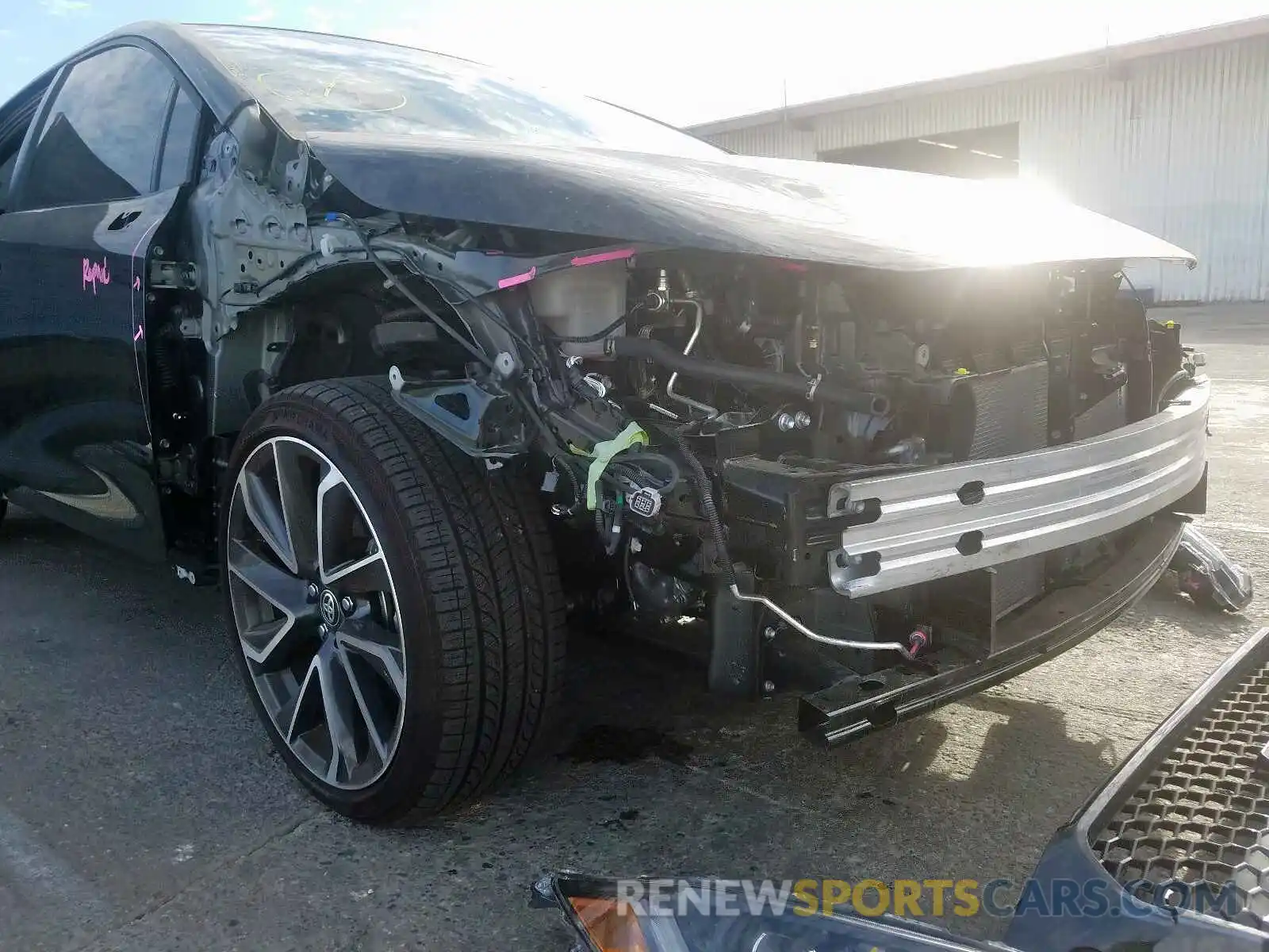 9 Photograph of a damaged car JTDS4RCEXLJ026029 TOYOTA COROLLA 2020