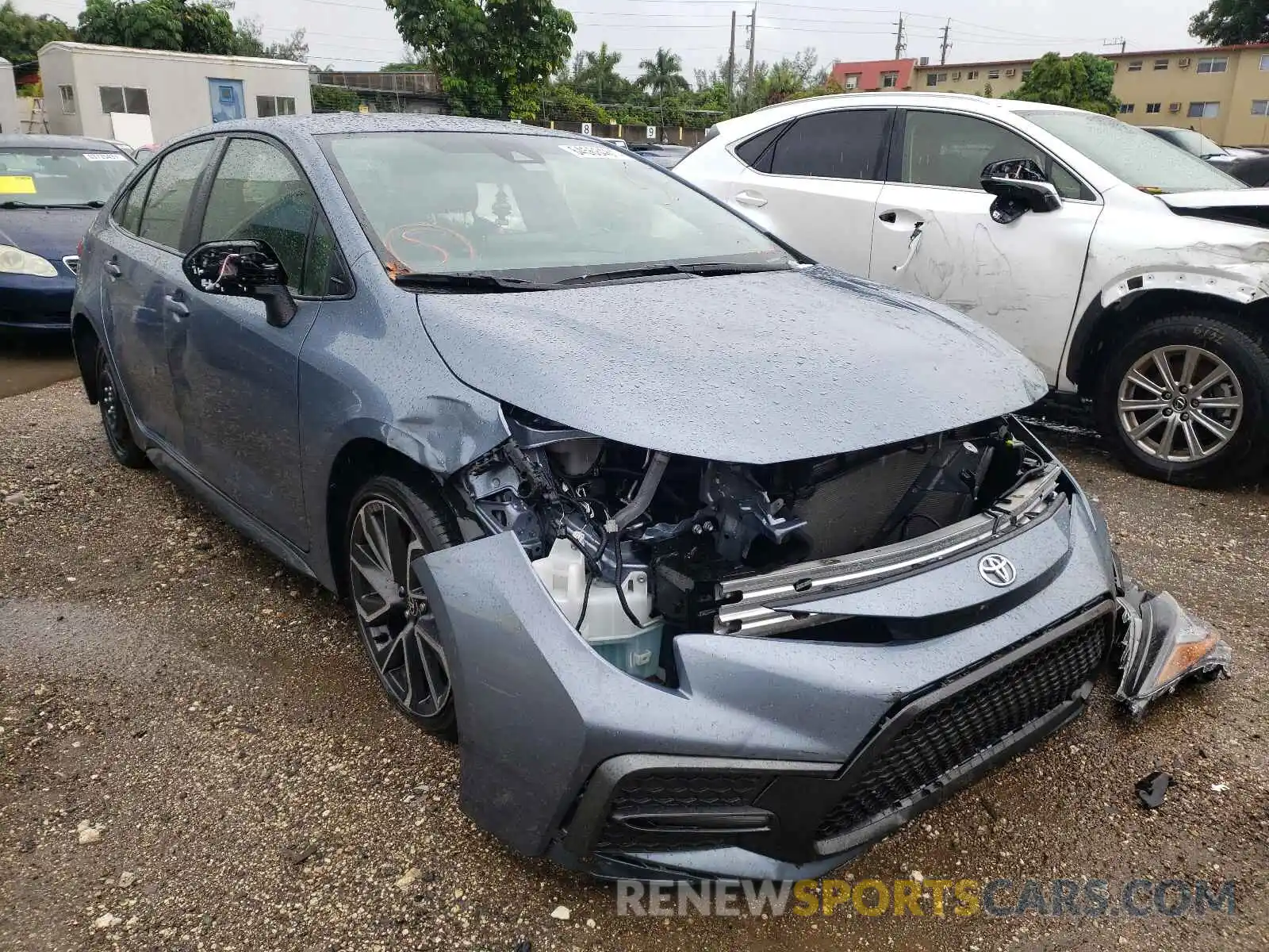 1 Photograph of a damaged car JTDS4RCEXLJ026113 TOYOTA COROLLA 2020