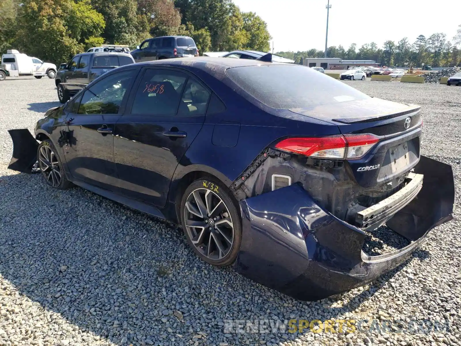 3 Photograph of a damaged car JTDS4RCEXLJ026158 TOYOTA COROLLA 2020