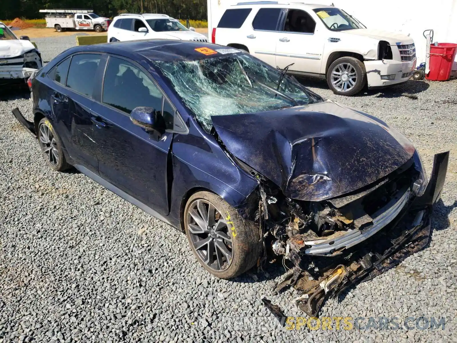 9 Photograph of a damaged car JTDS4RCEXLJ026158 TOYOTA COROLLA 2020