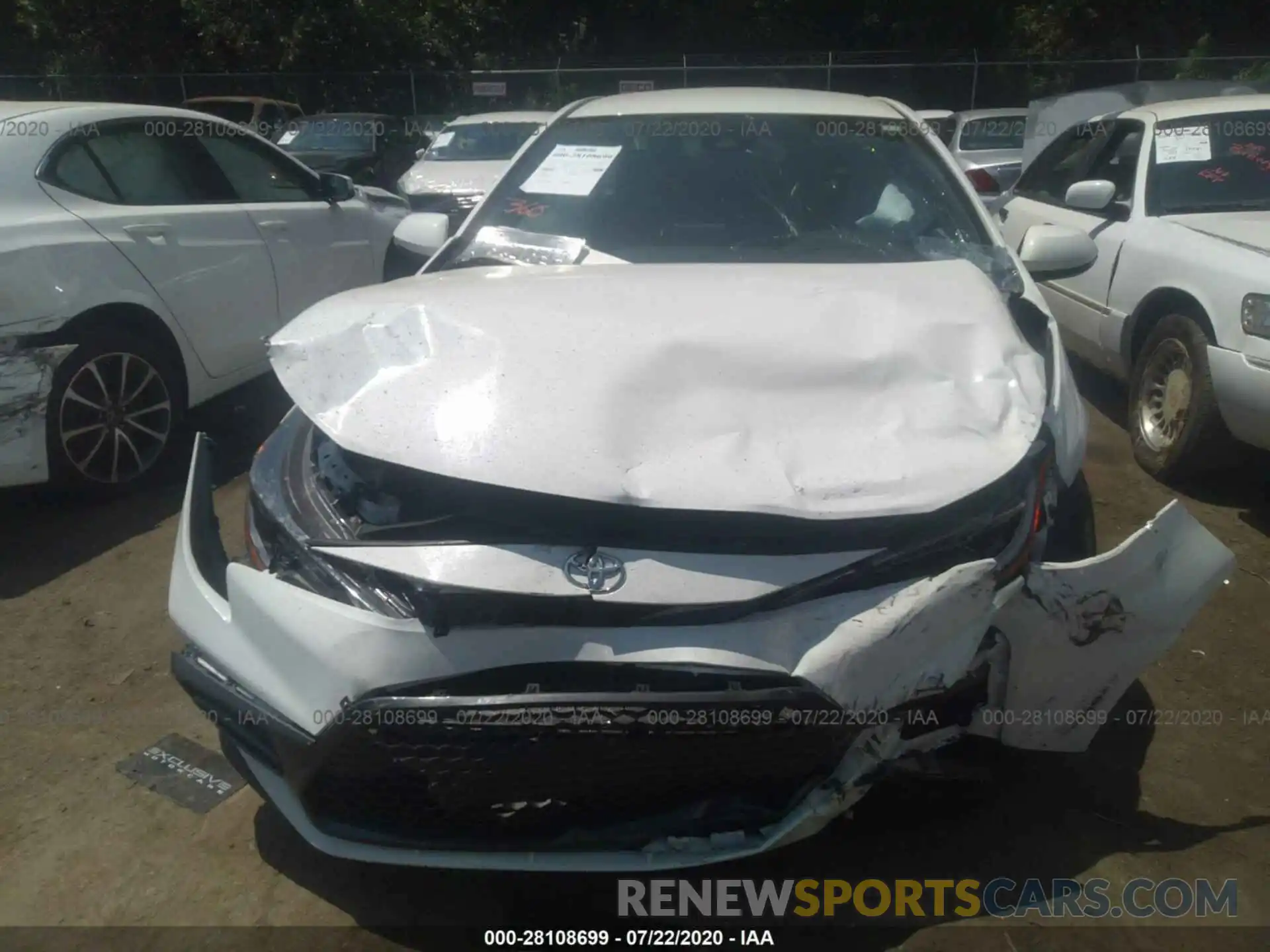 6 Photograph of a damaged car JTDS4RCEXLJ026645 TOYOTA COROLLA 2020