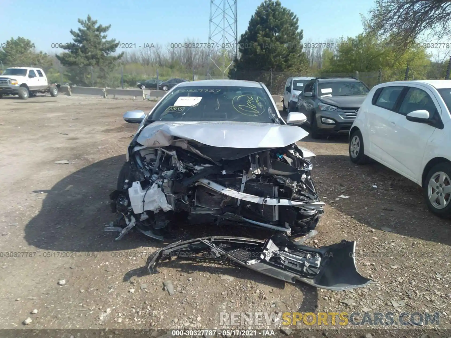 6 Photograph of a damaged car JTDS4RCEXLJ026693 TOYOTA COROLLA 2020