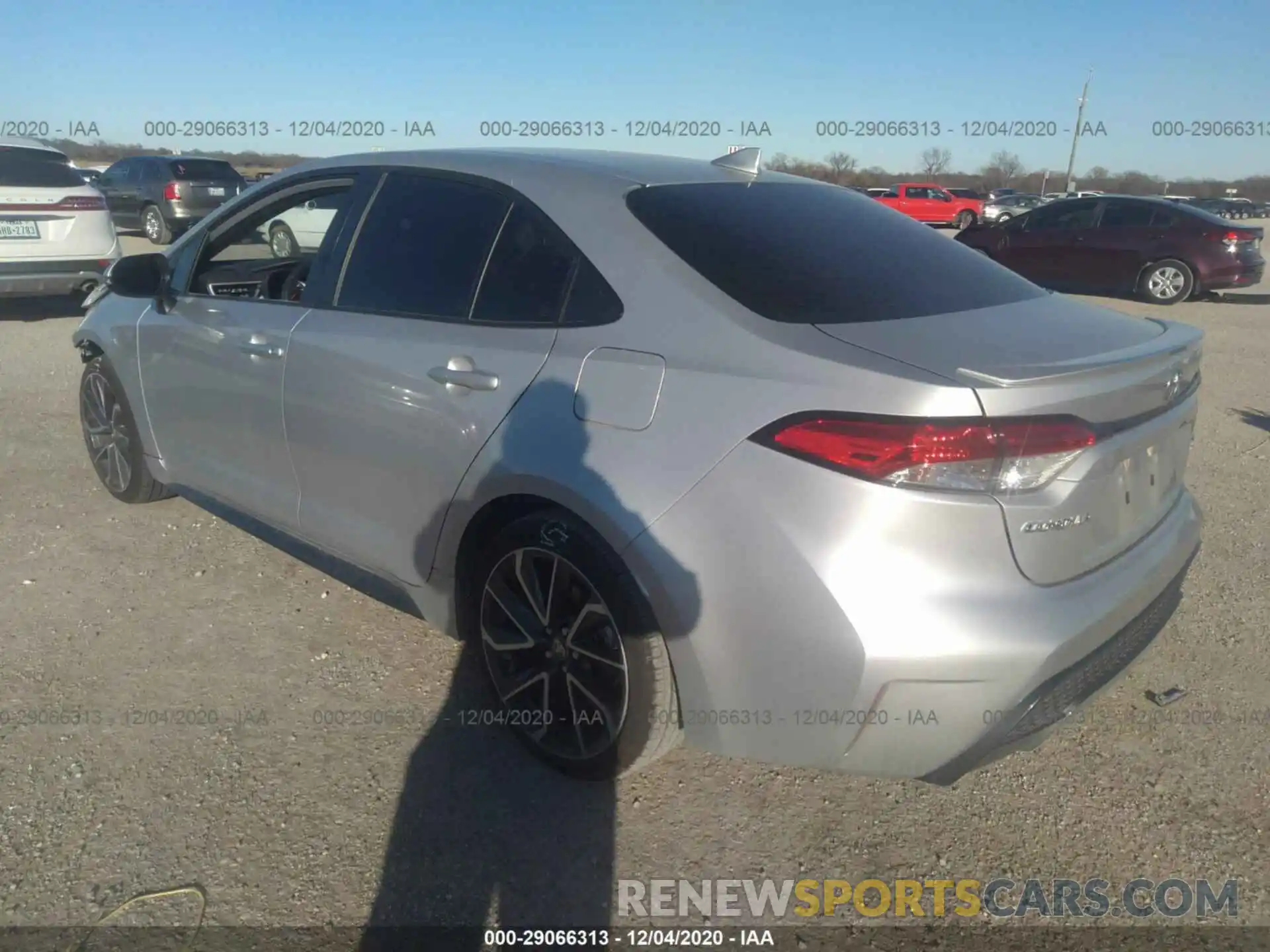 3 Photograph of a damaged car JTDS4RCEXLJ026757 TOYOTA COROLLA 2020