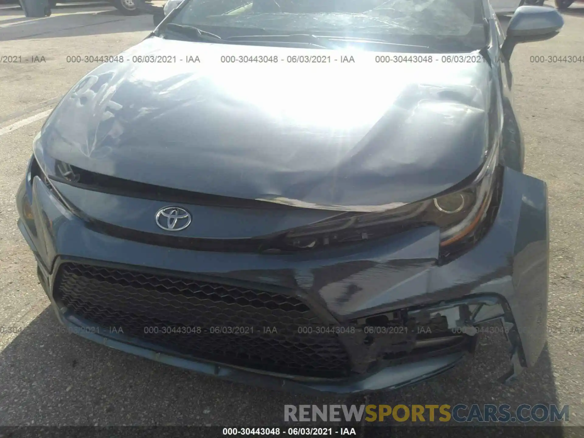 6 Photograph of a damaged car JTDS4RCEXLJ029531 TOYOTA COROLLA 2020