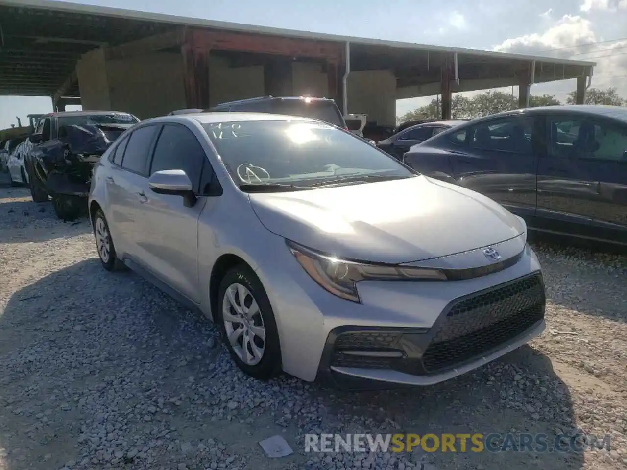 1 Photograph of a damaged car JTDS4RCEXLJ029559 TOYOTA COROLLA 2020