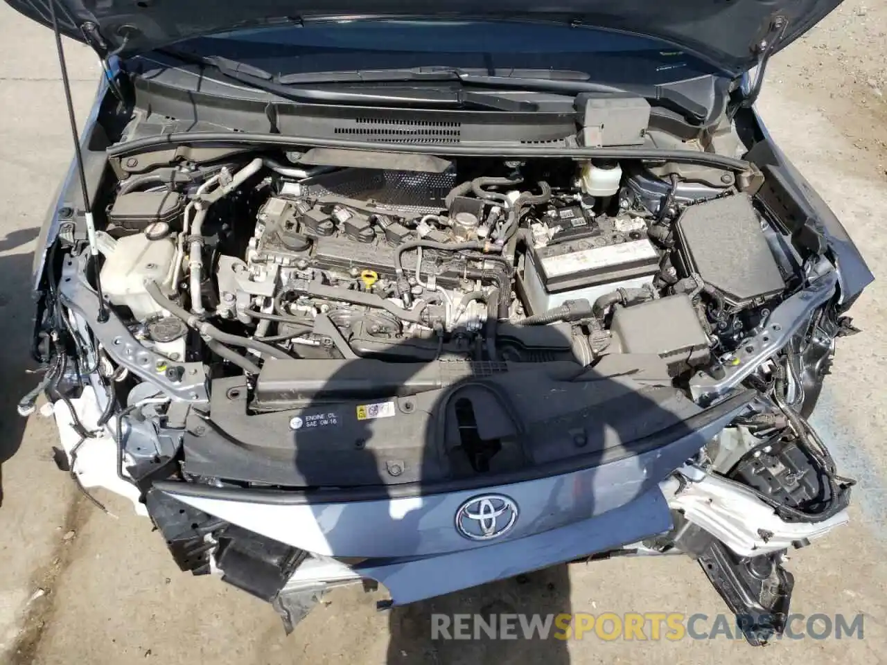 7 Photograph of a damaged car JTDS4RCEXLJ029724 TOYOTA COROLLA 2020