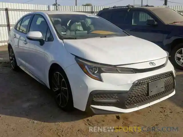 1 Photograph of a damaged car JTDS4RCEXLJ030551 TOYOTA COROLLA 2020