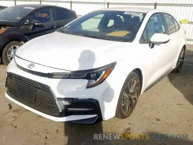 2 Photograph of a damaged car JTDS4RCEXLJ030551 TOYOTA COROLLA 2020