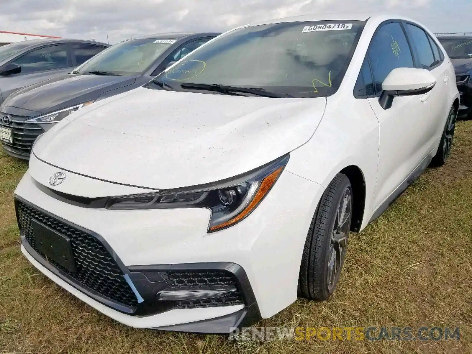 2 Photograph of a damaged car JTDS4RCEXLJ031876 TOYOTA COROLLA 2020