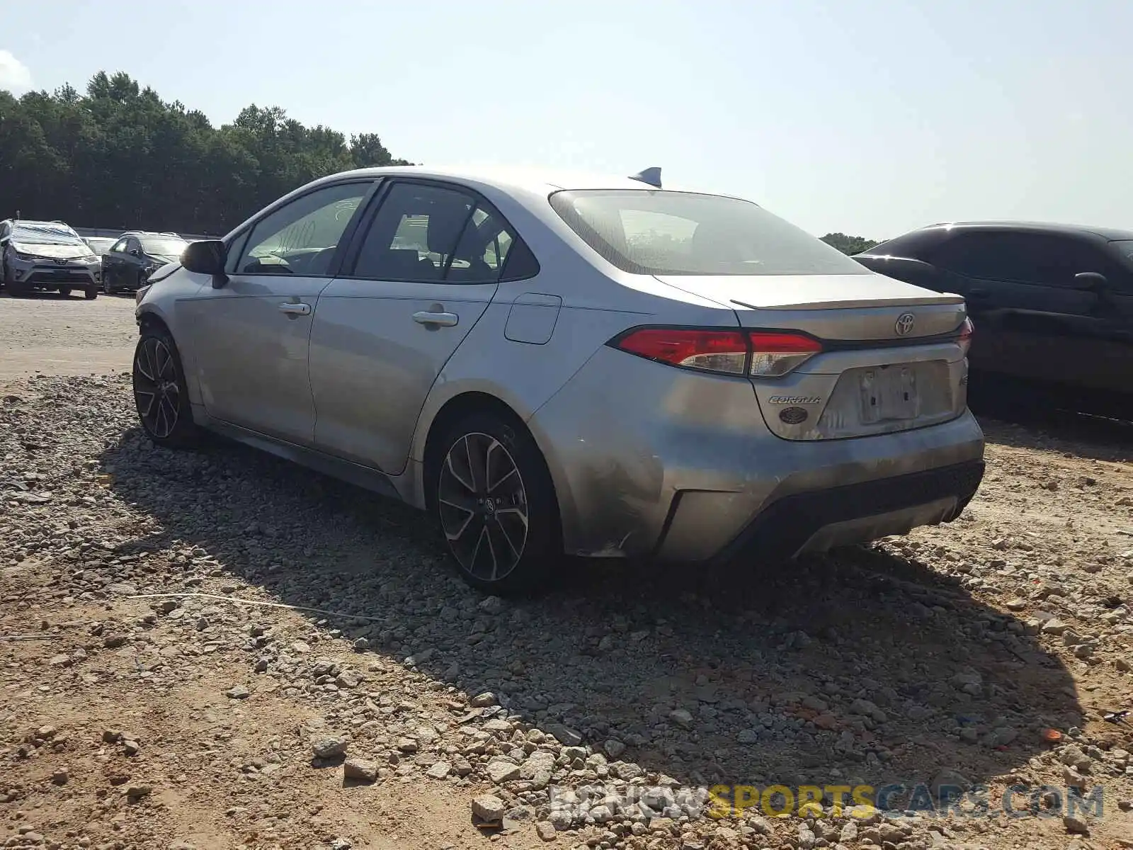 3 Photograph of a damaged car JTDS4RCEXLJ031926 TOYOTA COROLLA 2020