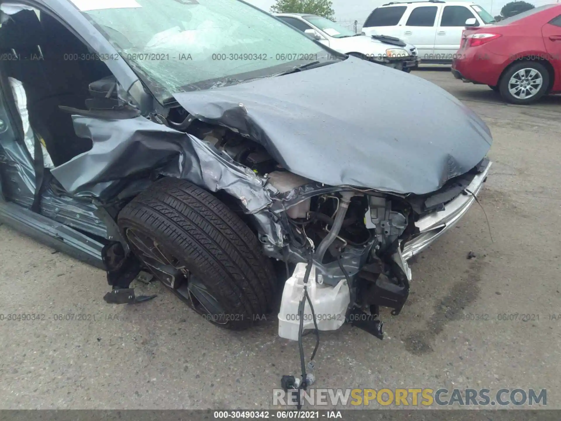 6 Photograph of a damaged car JTDS4RCEXLJ032297 TOYOTA COROLLA 2020