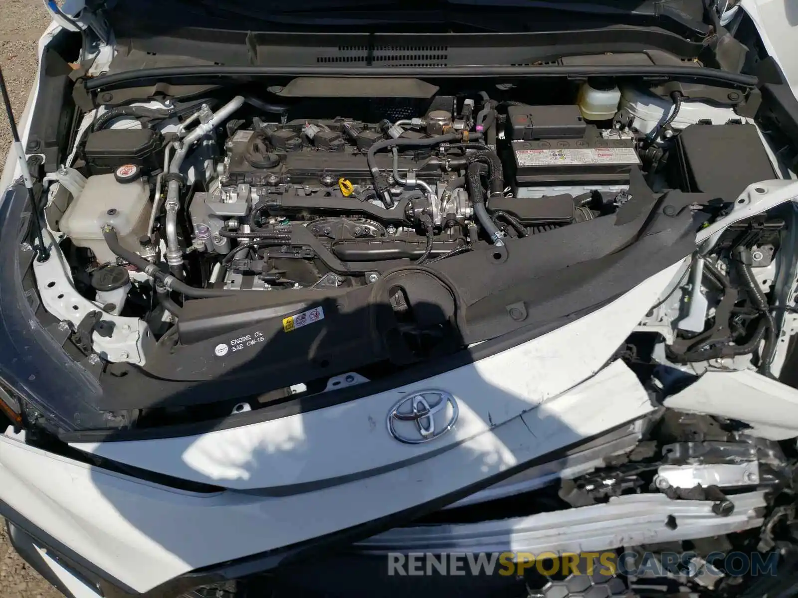 7 Photograph of a damaged car JTDS4RCEXLJ034017 TOYOTA COROLLA 2020