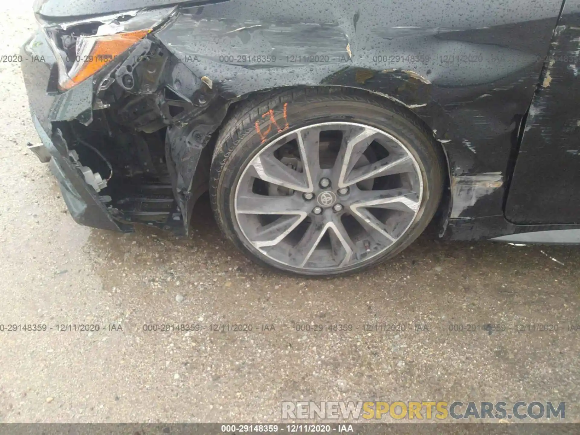 12 Фотография поврежденного автомобиля JTDS4RCEXLJ035149 TOYOTA COROLLA 2020