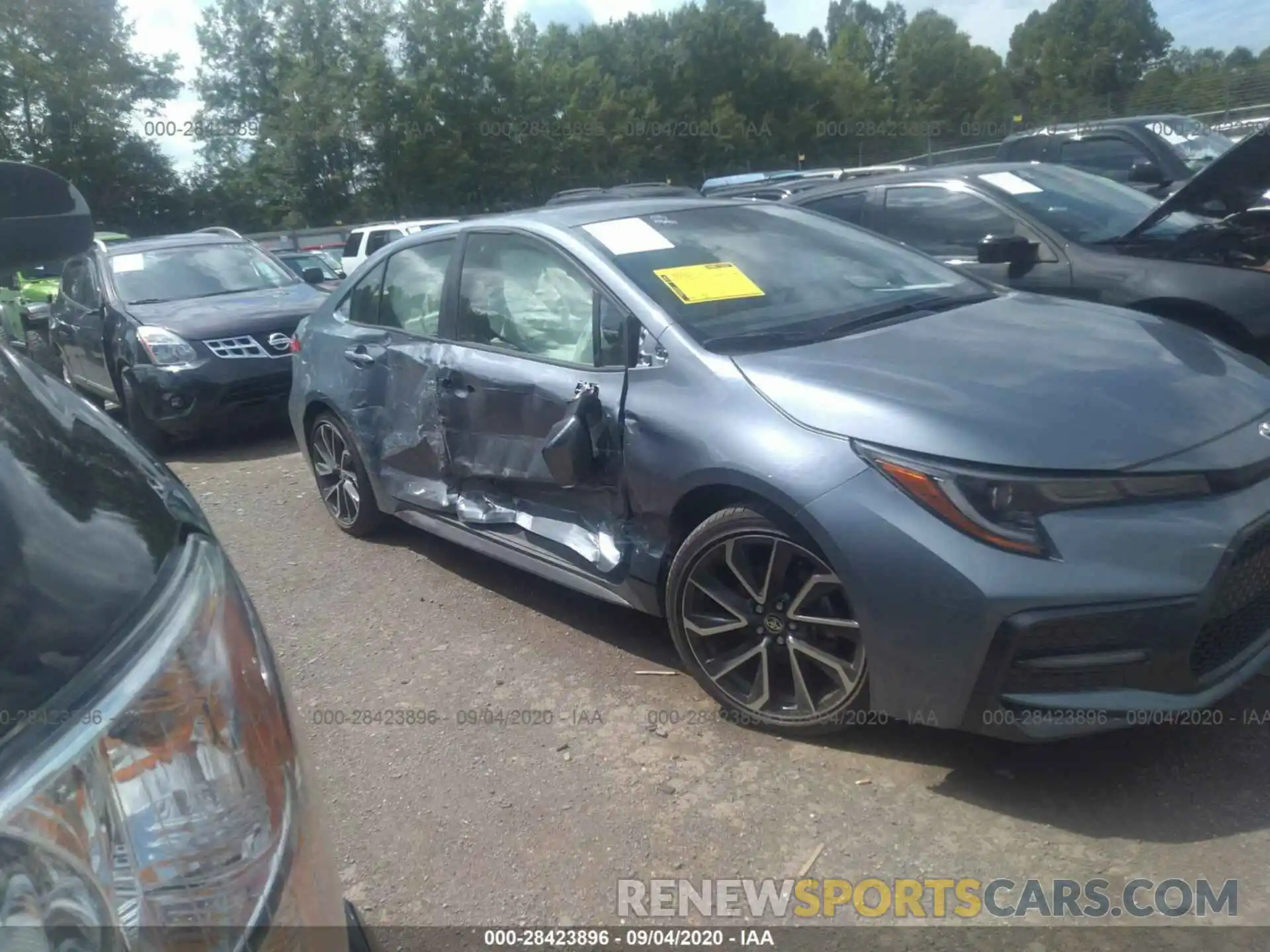 6 Photograph of a damaged car JTDS4RCEXLJ035765 TOYOTA COROLLA 2020