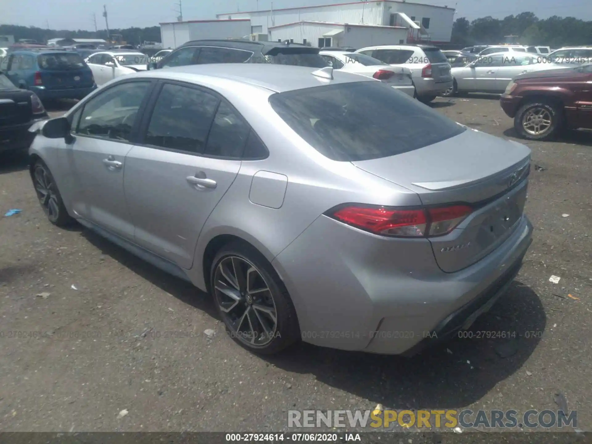 3 Photograph of a damaged car JTDS4RCEXLJ036138 TOYOTA COROLLA 2020