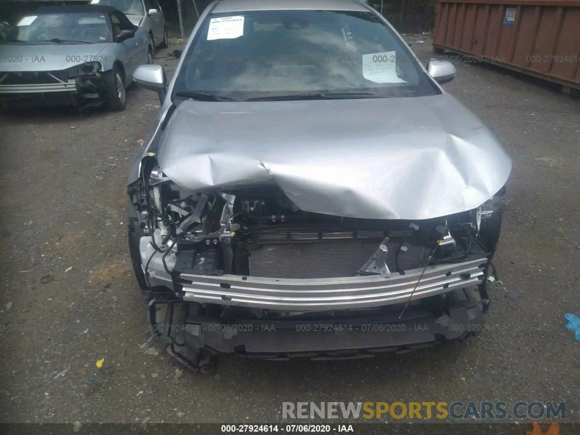 6 Photograph of a damaged car JTDS4RCEXLJ036138 TOYOTA COROLLA 2020