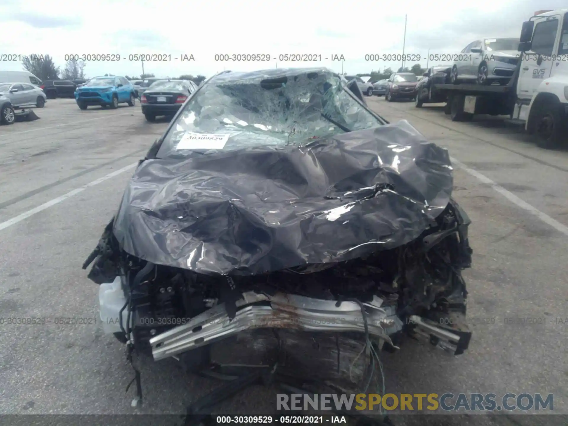 6 Photograph of a damaged car JTDS4RCEXLJ036446 TOYOTA COROLLA 2020