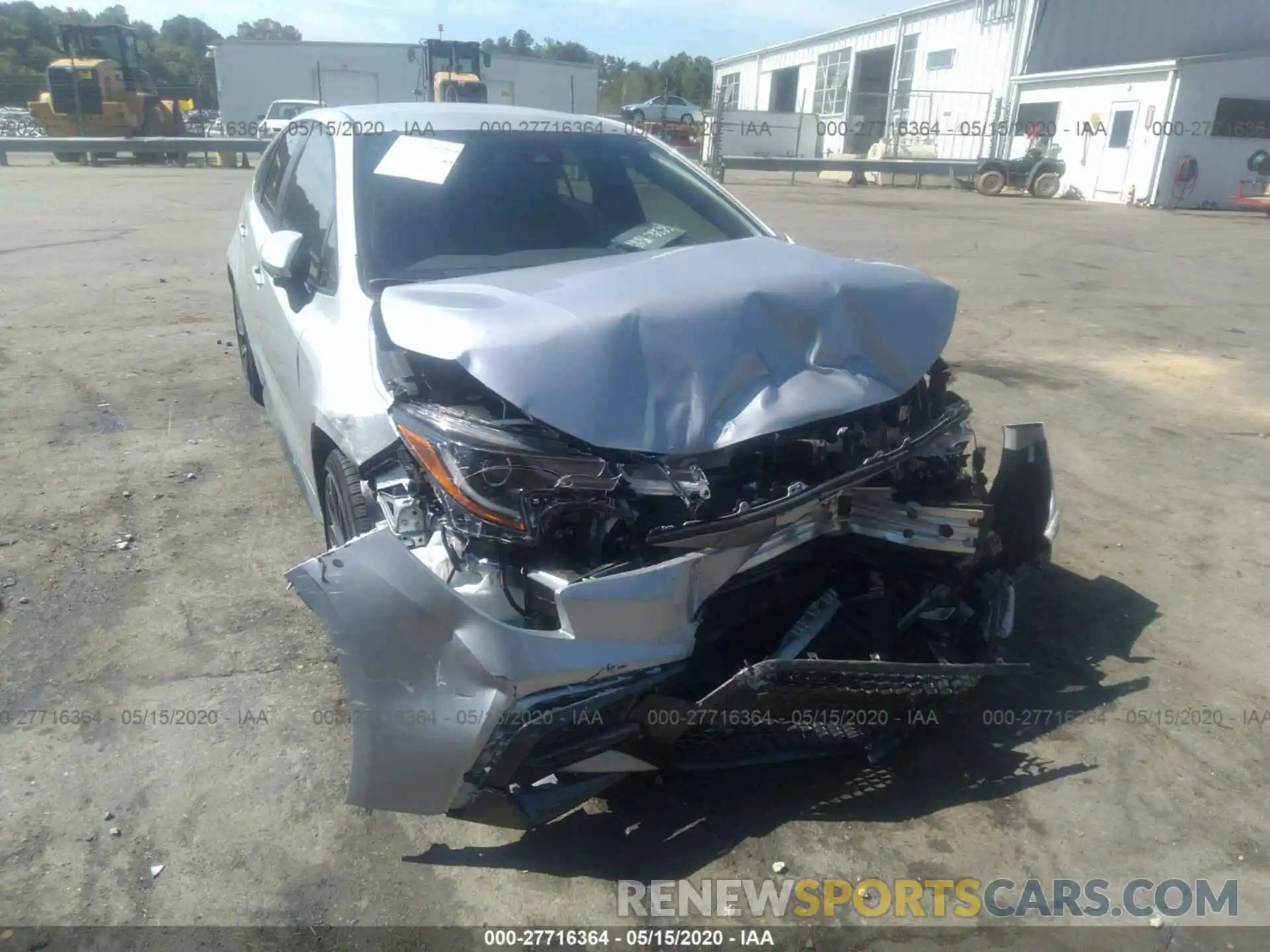 6 Фотография поврежденного автомобиля JTDS4RCEXLJ036947 TOYOTA COROLLA 2020