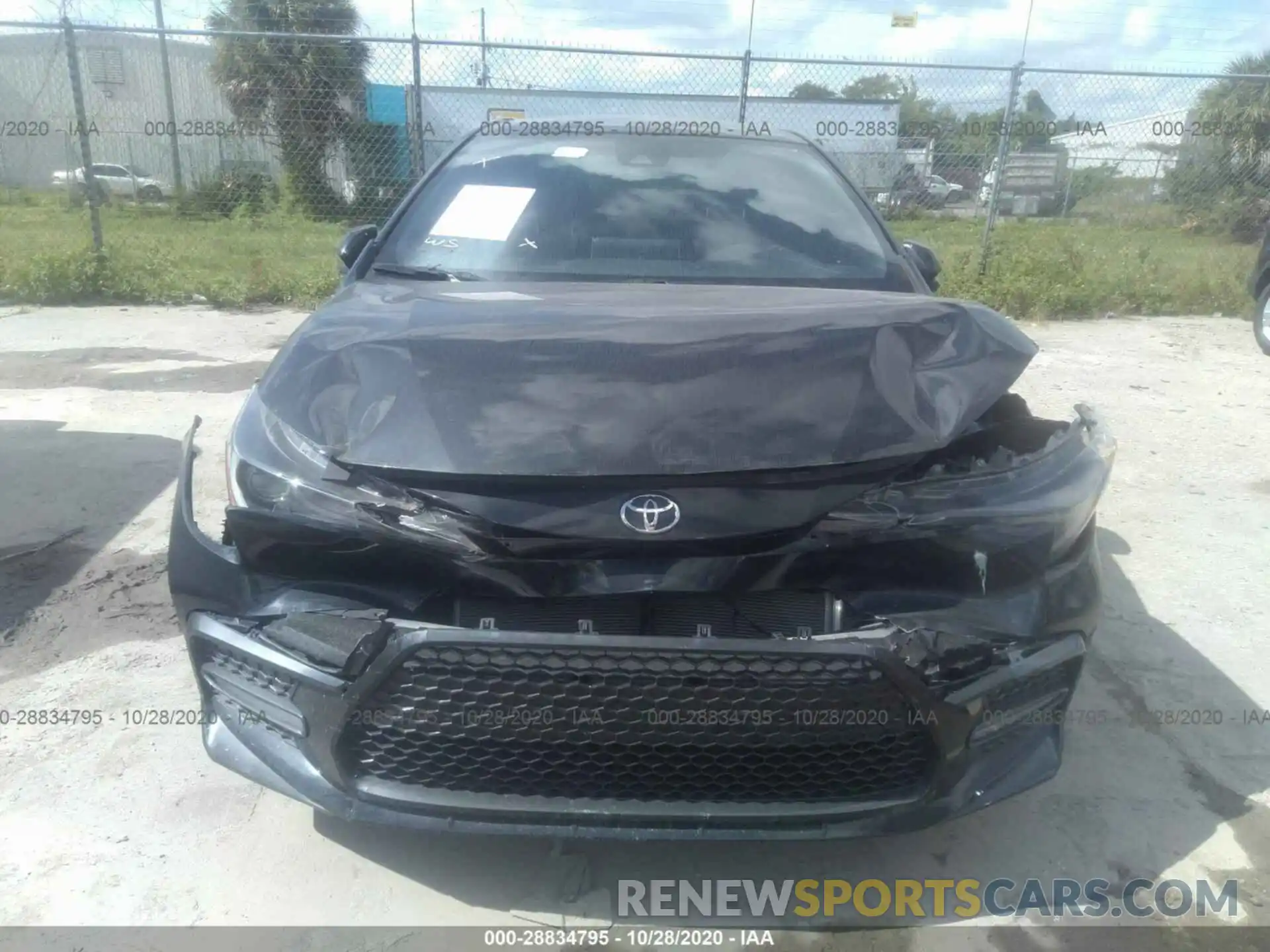 6 Photograph of a damaged car JTDS4RCEXLJ036995 TOYOTA COROLLA 2020