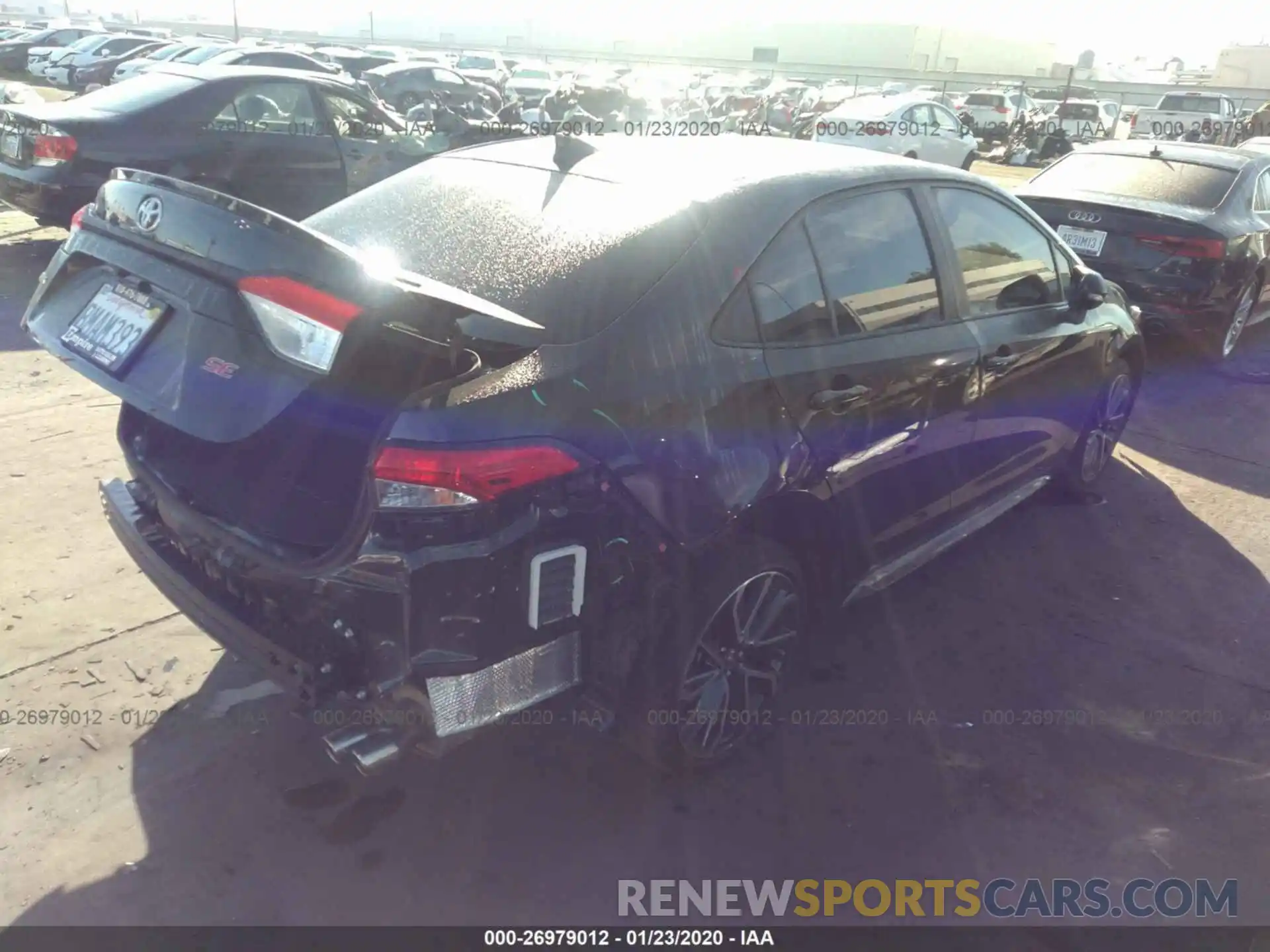 4 Photograph of a damaged car JTDS4RCEXLJ041422 TOYOTA COROLLA 2020