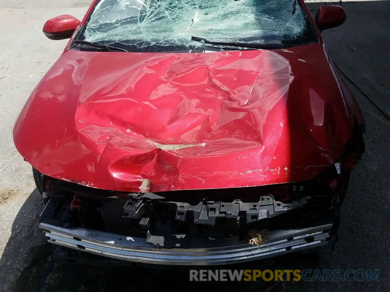 7 Photograph of a damaged car JTDS4RCEXLJ042408 TOYOTA COROLLA 2020