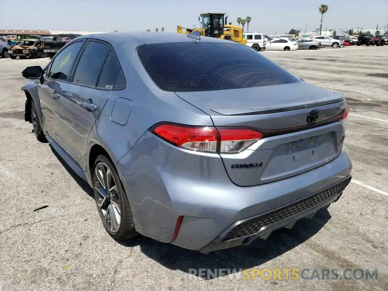 3 Photograph of a damaged car JTDS4RCEXLJ042540 TOYOTA COROLLA 2020