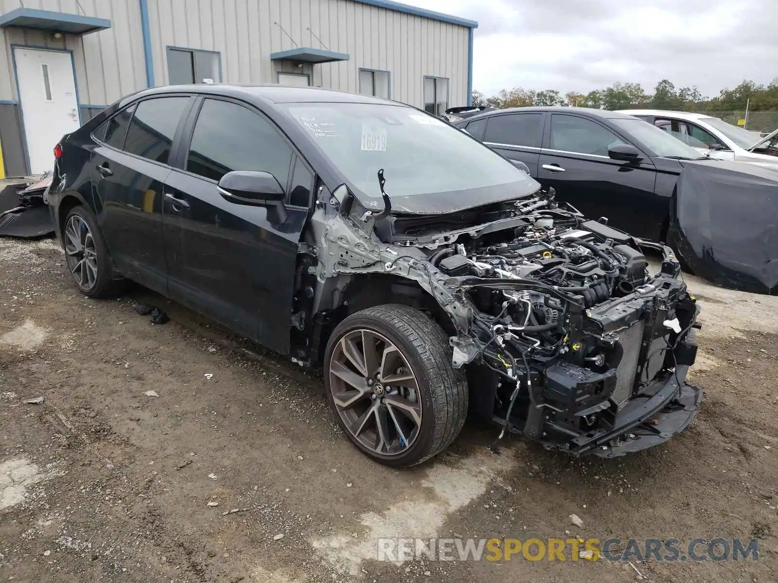 1 Photograph of a damaged car JTDS4RCEXLJ042649 TOYOTA COROLLA 2020