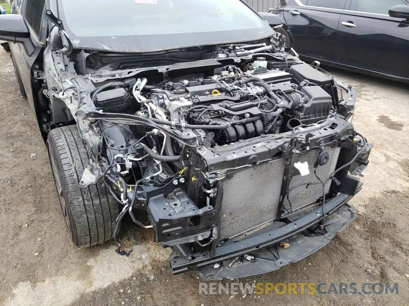 9 Photograph of a damaged car JTDS4RCEXLJ042649 TOYOTA COROLLA 2020