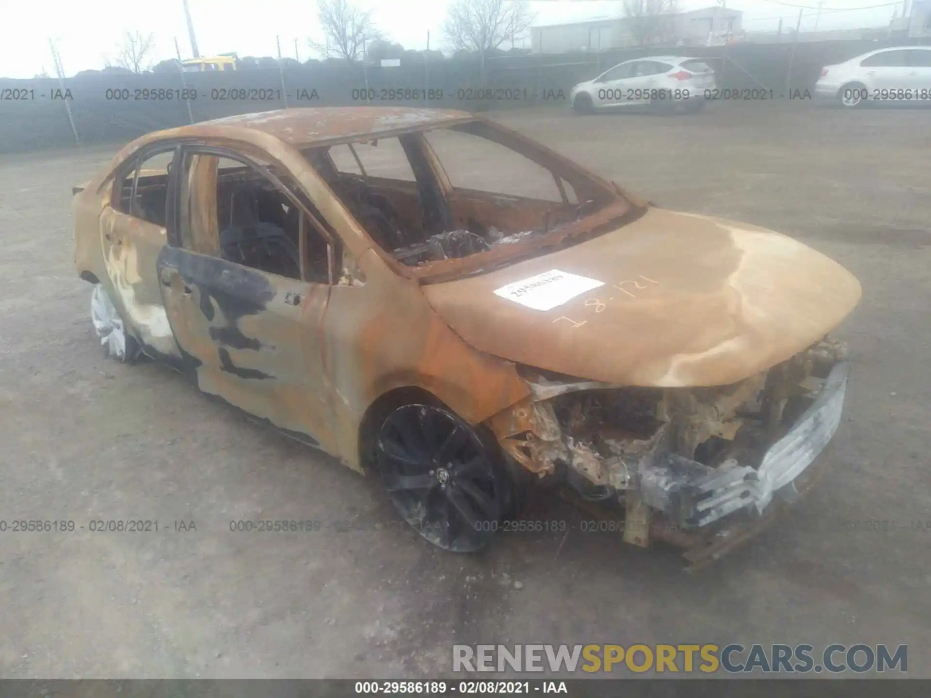 1 Photograph of a damaged car JTDS4RCEXLJ043204 TOYOTA COROLLA 2020