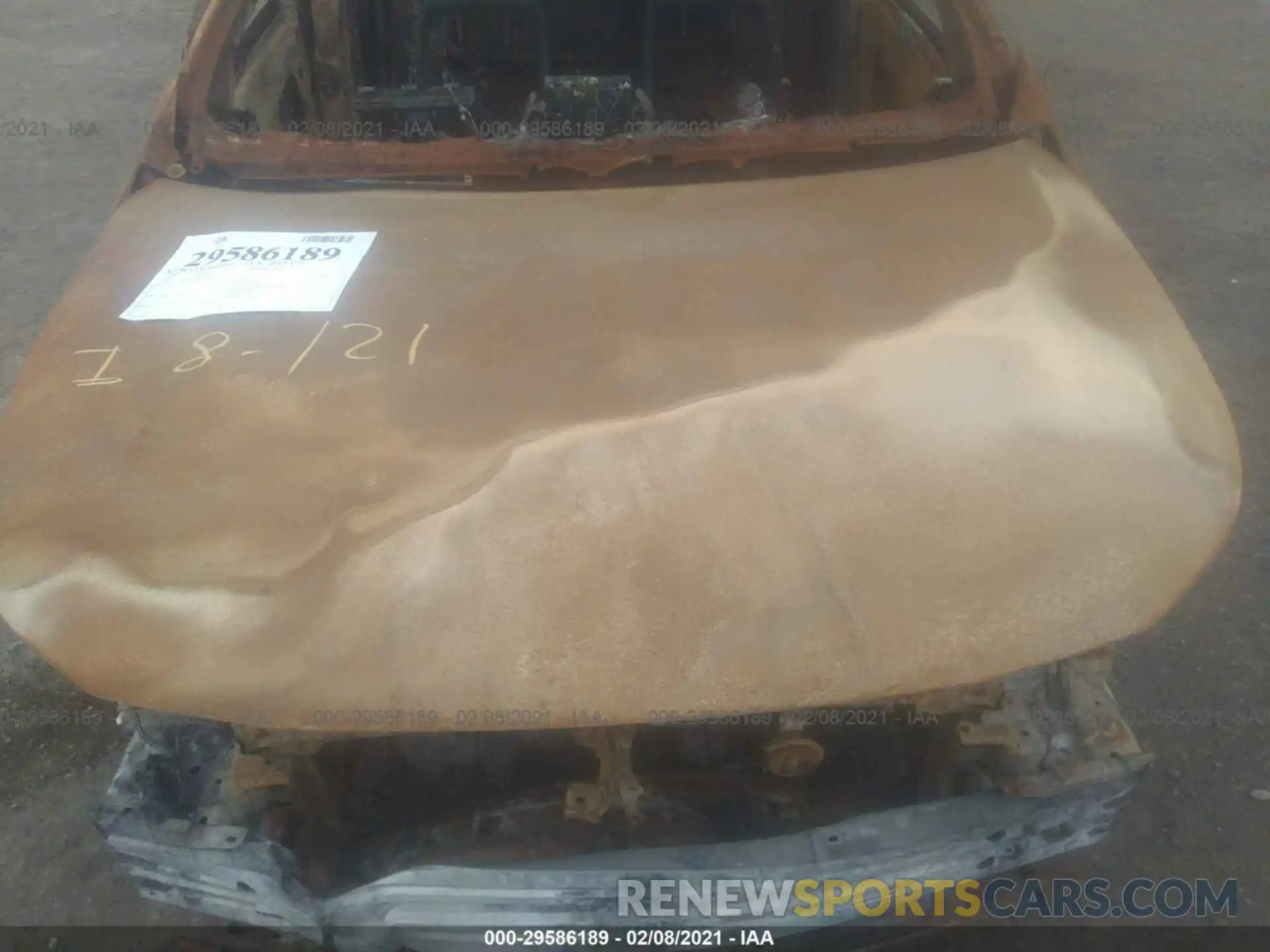 10 Photograph of a damaged car JTDS4RCEXLJ043204 TOYOTA COROLLA 2020